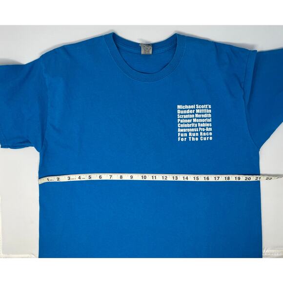 The Office Dunder Mifflin Michael Scott's Fun Run Tshirt size L Pre-Owned - Picture 4 of 6